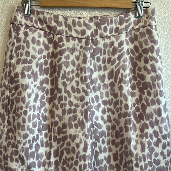 Leopard Print Wide-Leg Pants - Picture 2 of 9